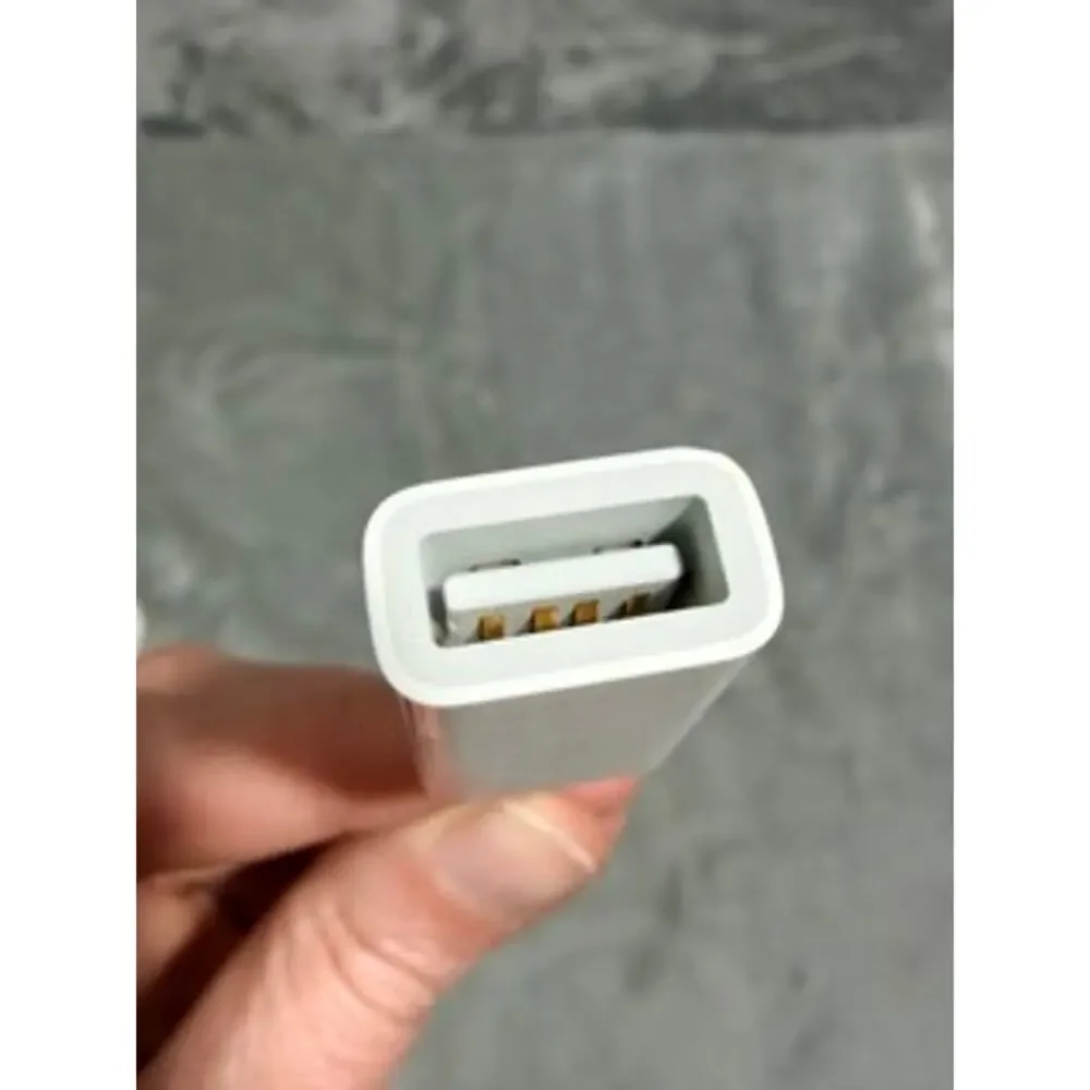 Apple Lightning to USB Camera Adapter Genuine OEM White MD821AM/A